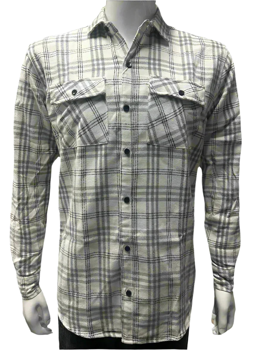 Men's slim Shirts back print