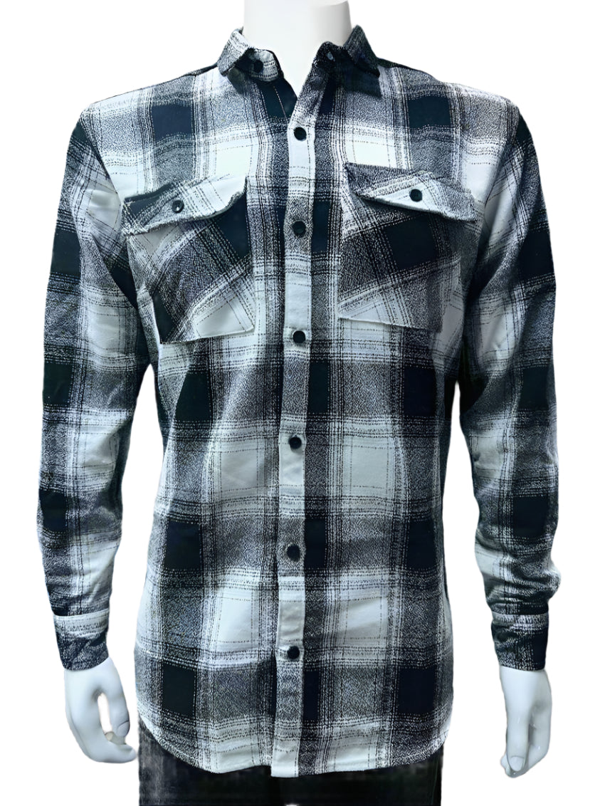 Men's slim Shirts back print