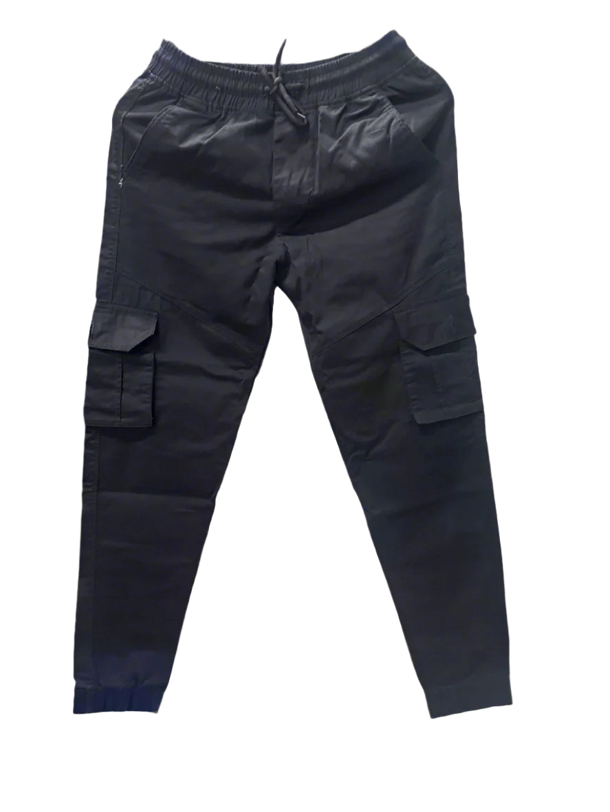 Mens Cotton Cargo Joggers