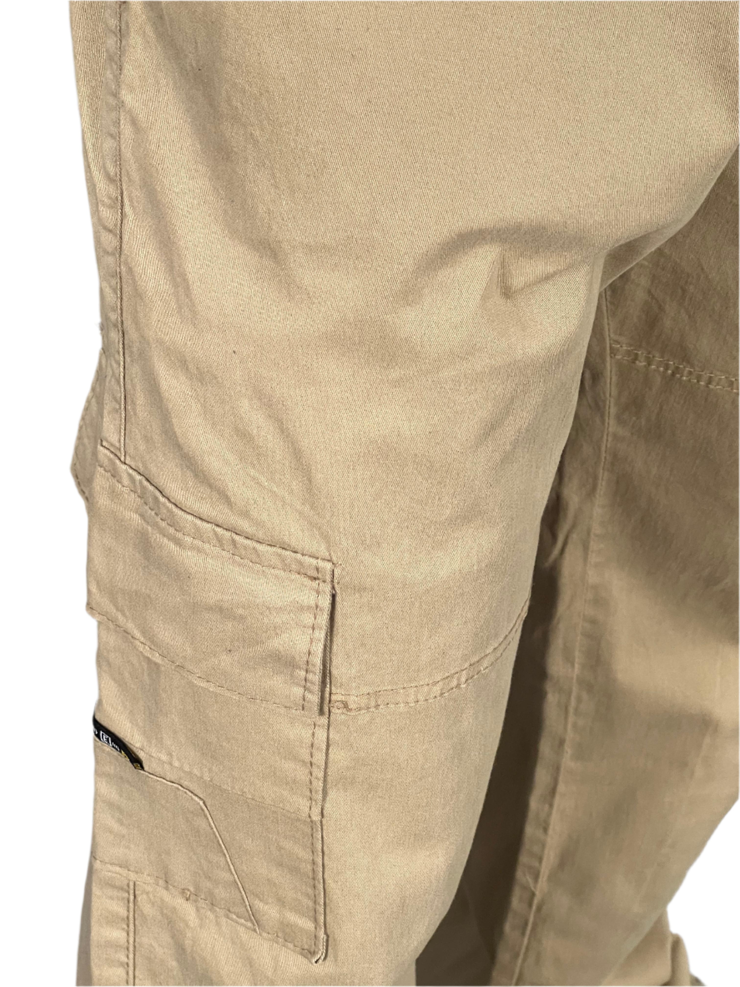 Cotton Cargo parachute Baggy Pants