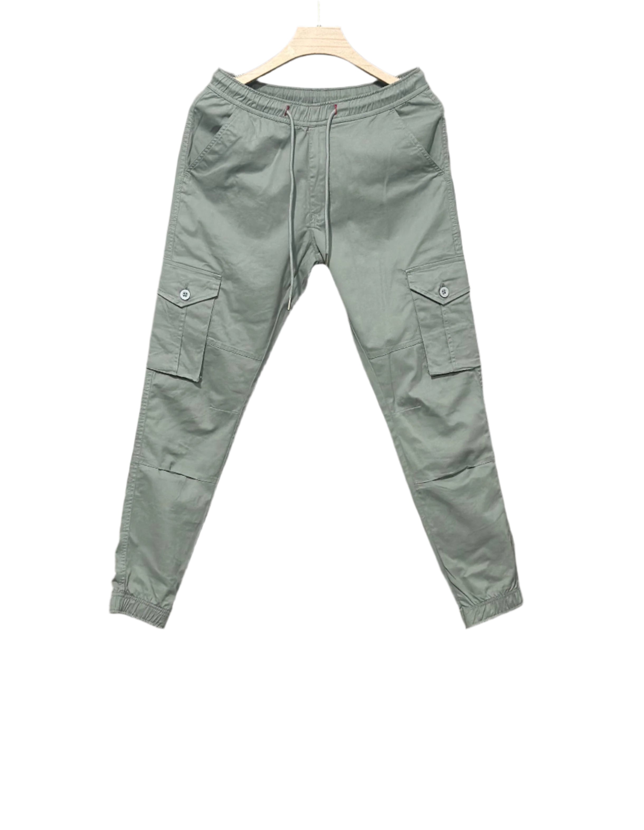 Mens Cotton Cargo Joggers