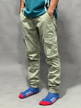 Mens Cotton Cargo Joggers