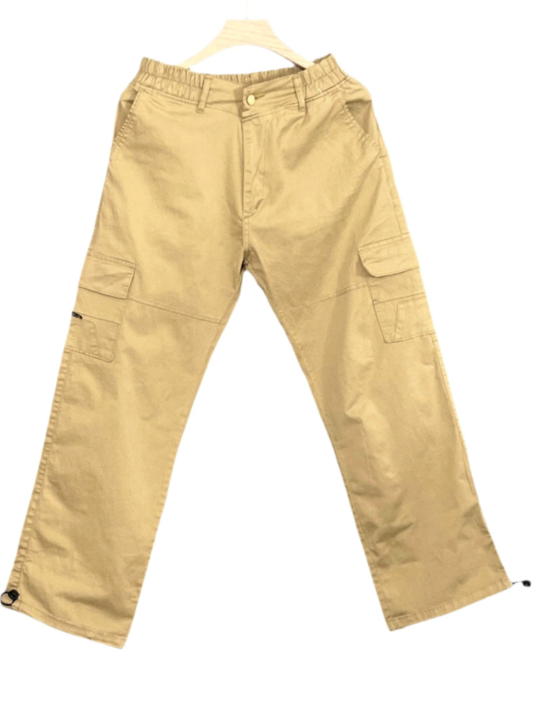 Cotton Cargo parachute Baggy Pants