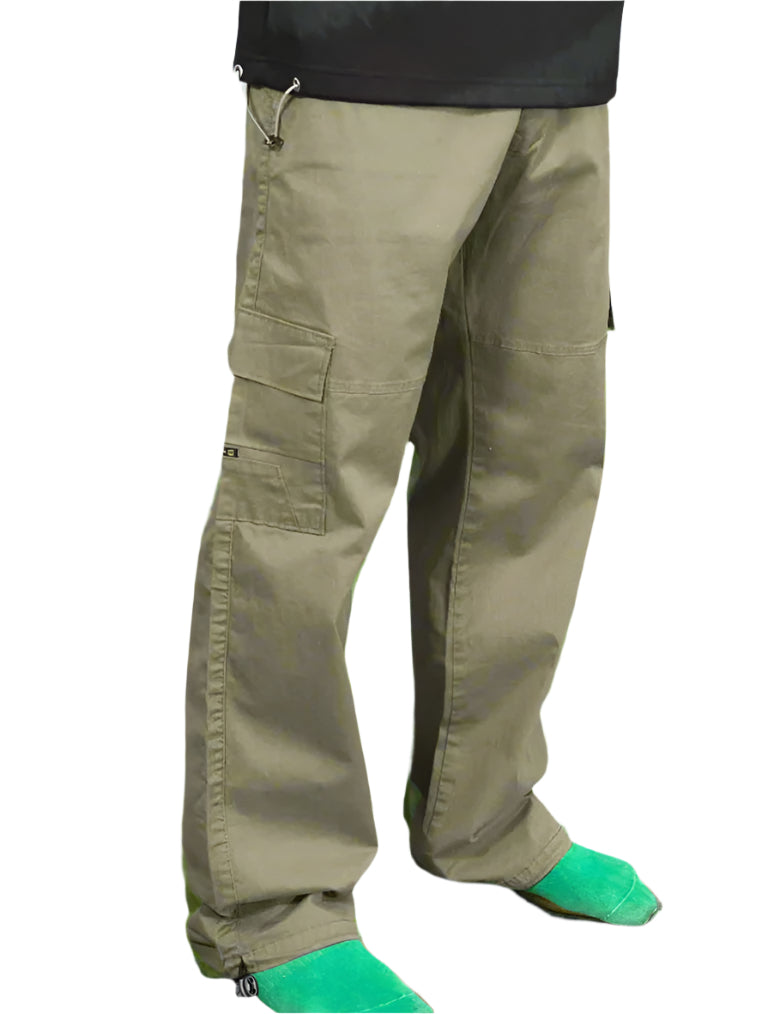 Cotton Cargo parachute Baggy Pants