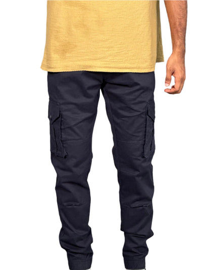 Mens Cotton Cargo Joggers